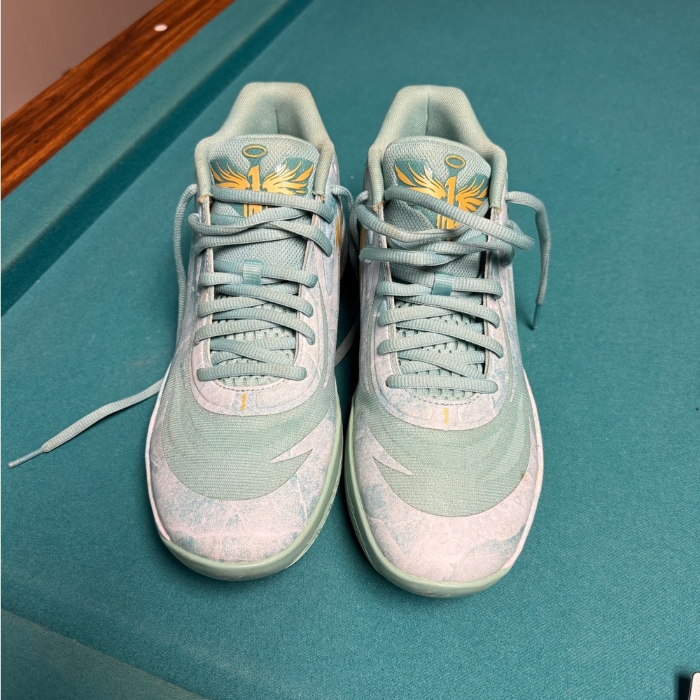 Fred Mello Teal Sneakers